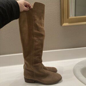 EUC Sole Society Tall Suede Boot - Carmel 6.5